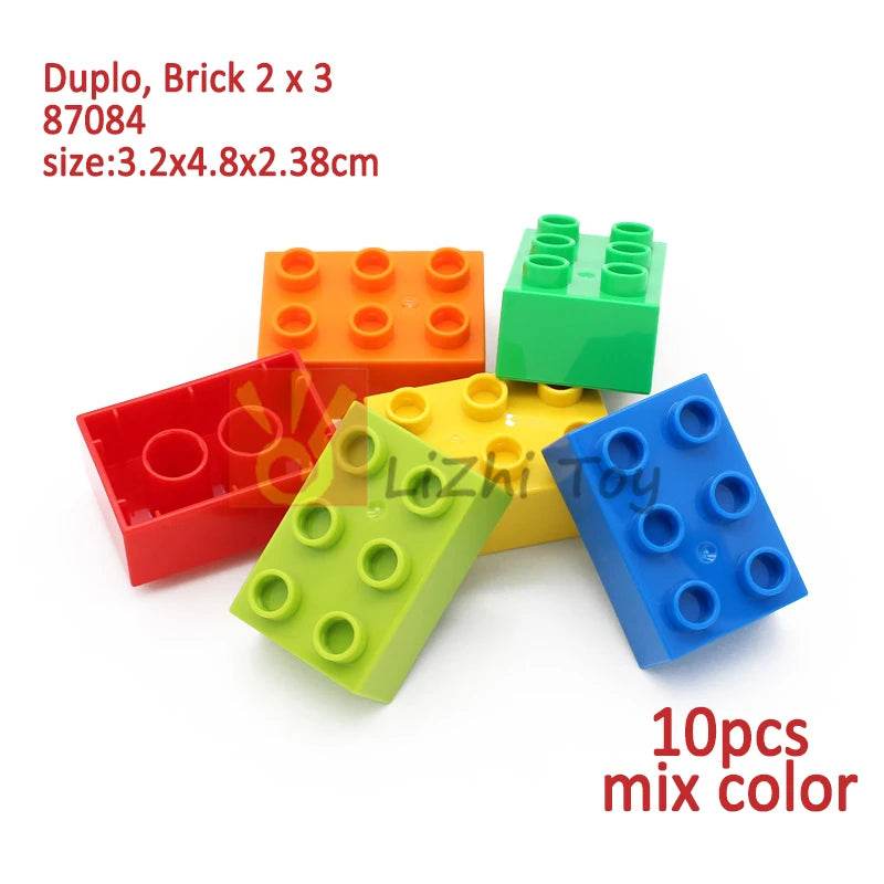 MOC Big Size Building Blocks Bricks Slope Windows Door Toys - ToylandEU