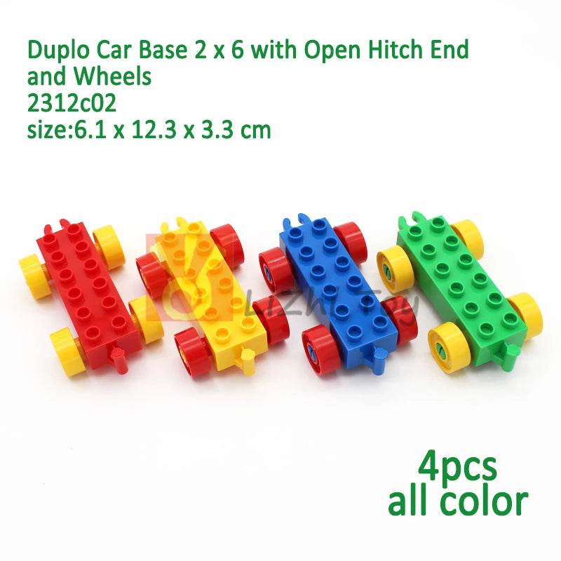 MOC Big Size Building Blocks Bricks Slope Windows Door Toys - ToylandEU