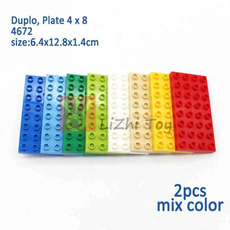 MOC Big Size Building Blocks Bricks Slope Windows Door Toys - ToylandEU