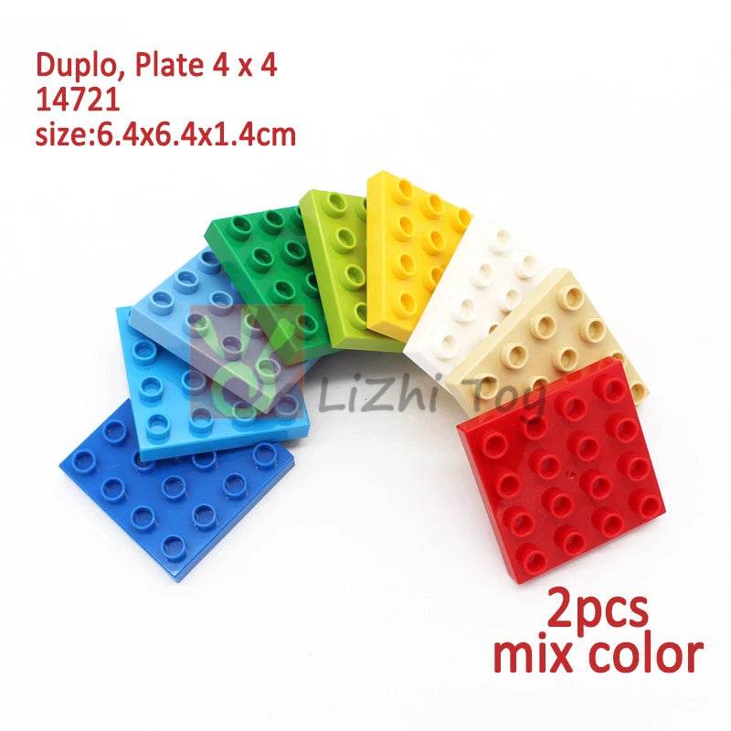 MOC Big Size Building Blocks Bricks Slope Windows Door Toys - ToylandEU