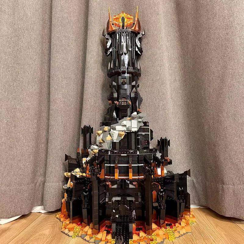MOC Black Tower Lego Compatible Building Blocks Kit 5471 Pieces - ToylandEU
