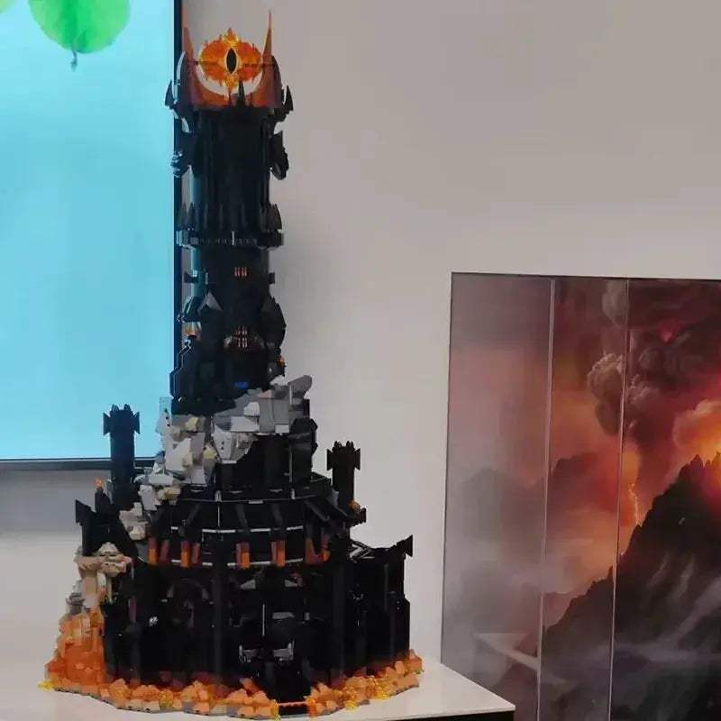 MOC Black Tower Lego Compatible Building Blocks Kit 5471 Pieces - ToylandEU
