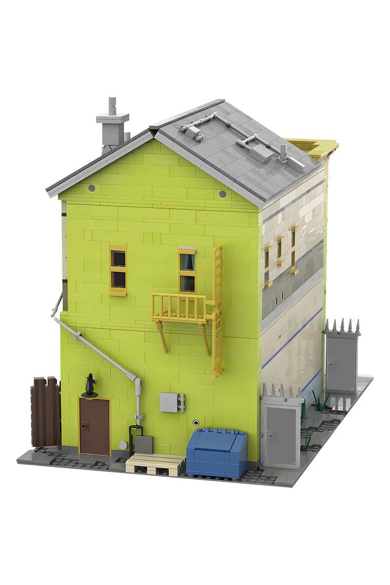 MOC Bob's Burgers House Model Building Blocks Creative Building Bricks MOC - ToylandEU