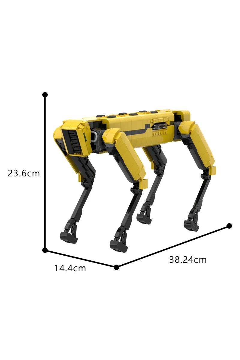 MOC Boston Dynamics Spot Robot Building Block Building Bricks MOC Gift - ToylandEU
