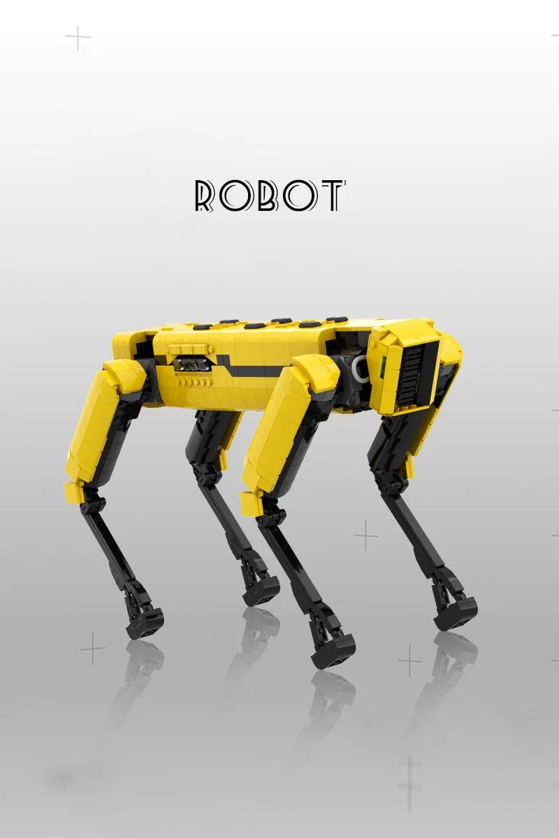 MOC Boston Dynamics Spot Robot Building Block Building Bricks MOC Gift - ToylandEU