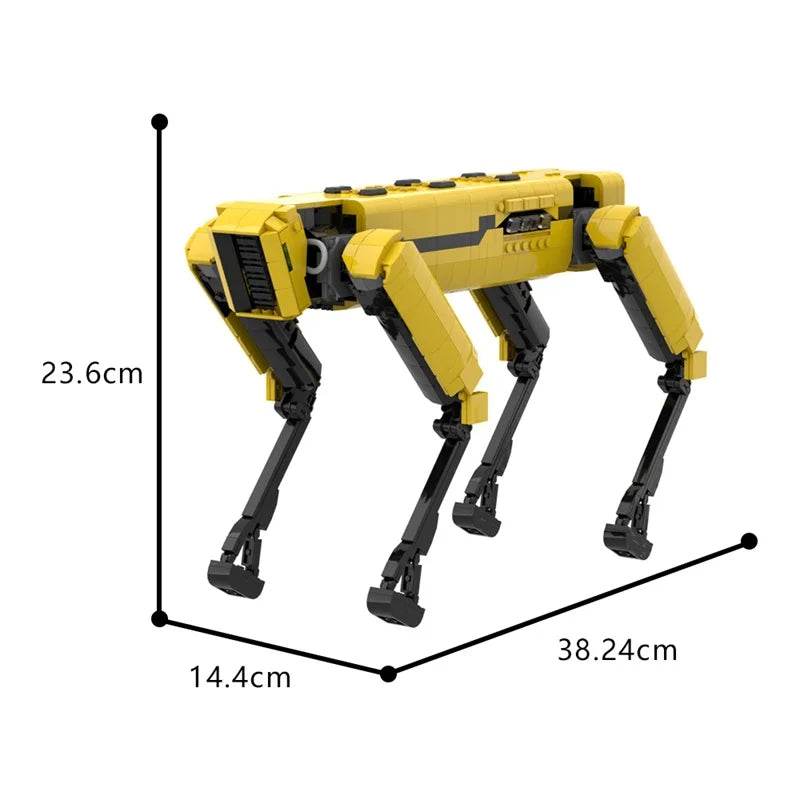 MOC Boston Dynamics Spot Robot Building Block Building Bricks MOC Gift - ToylandEU