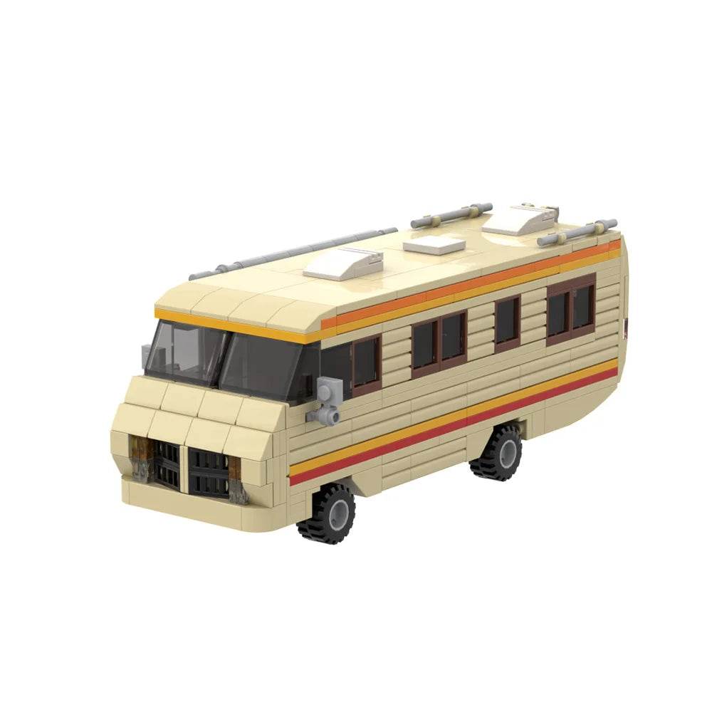MOC Breaking Bad RV Model Building Blocks Building Bricks MOC Gift Set - ToylandEU