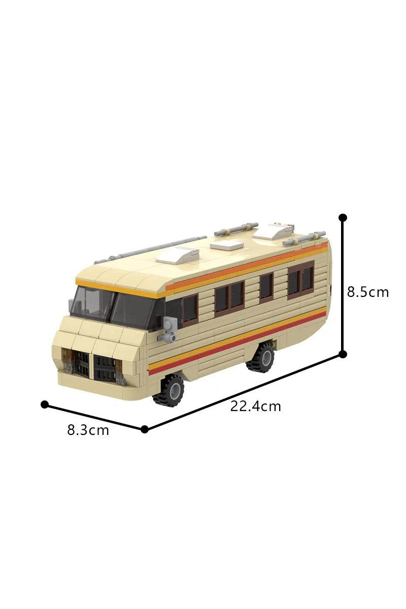 MOC Breaking Bad RV Model Building Blocks Building Bricks MOC Gift Set - ToylandEU