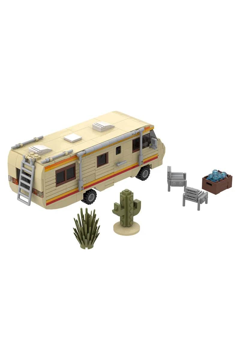 MOC Breaking Bad RV Model Building Blocks Building Bricks MOC Gift Set - ToylandEU
