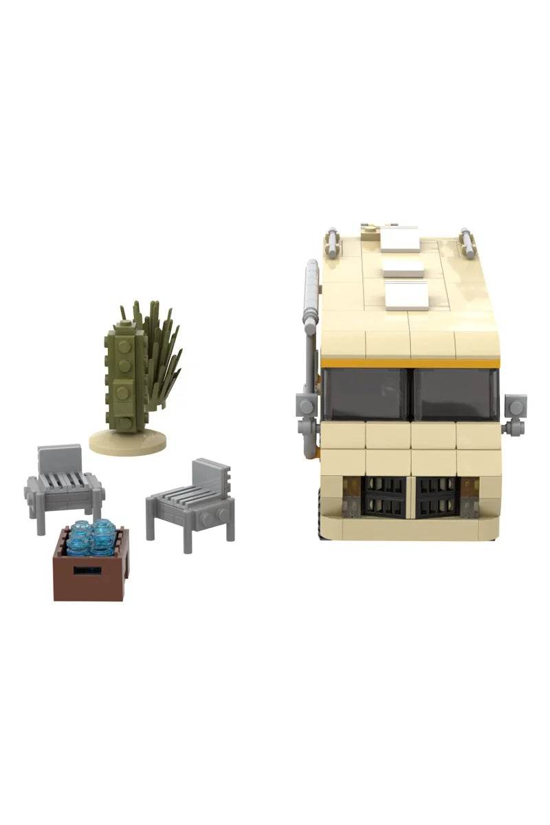 MOC Breaking Bad RV Model Building Blocks Building Bricks MOC Gift Set - ToylandEU
