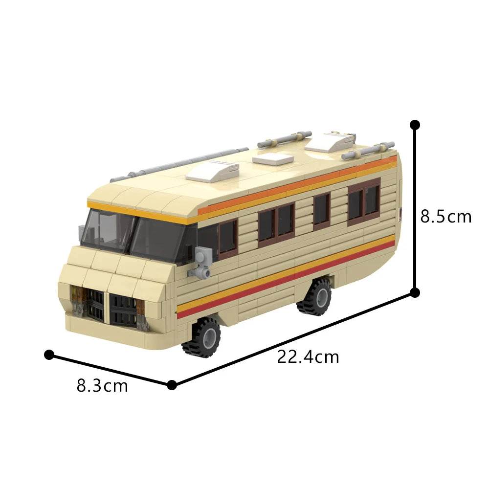 MOC Breaking Bad RV Model Building Blocks Building Bricks MOC Gift Set - ToylandEU