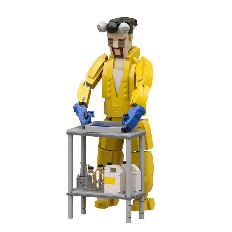 MOC Breaking Bad Walter White Action Figure Building Block Set Building Bricks MOC - ToylandEU