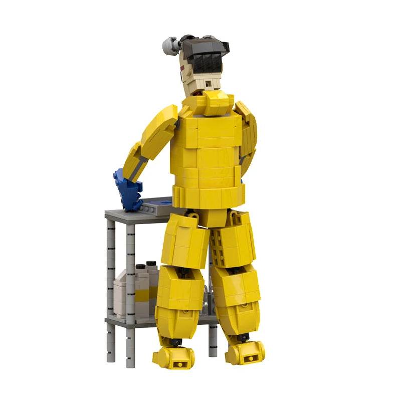MOC Breaking Bad Walter White Action Figure Building Block Set Building Bricks MOC - ToylandEU