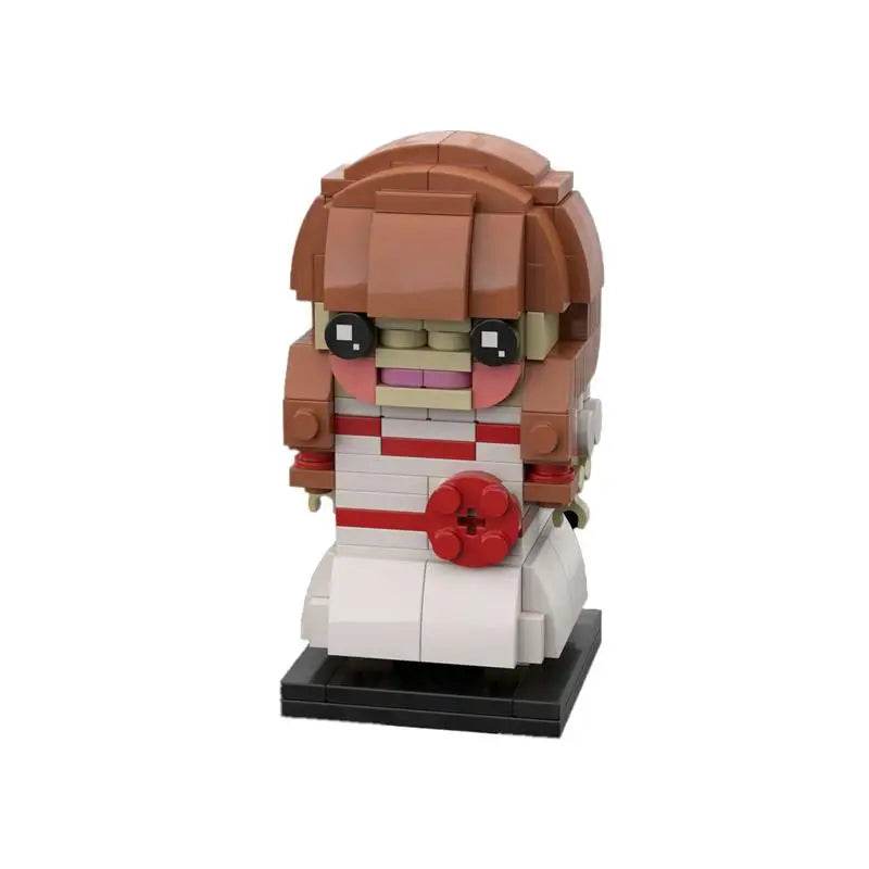 MOC BrickheadZ Annabelle Model Building Blocks Horror Doll Building Bricks MOC - ToylandEU