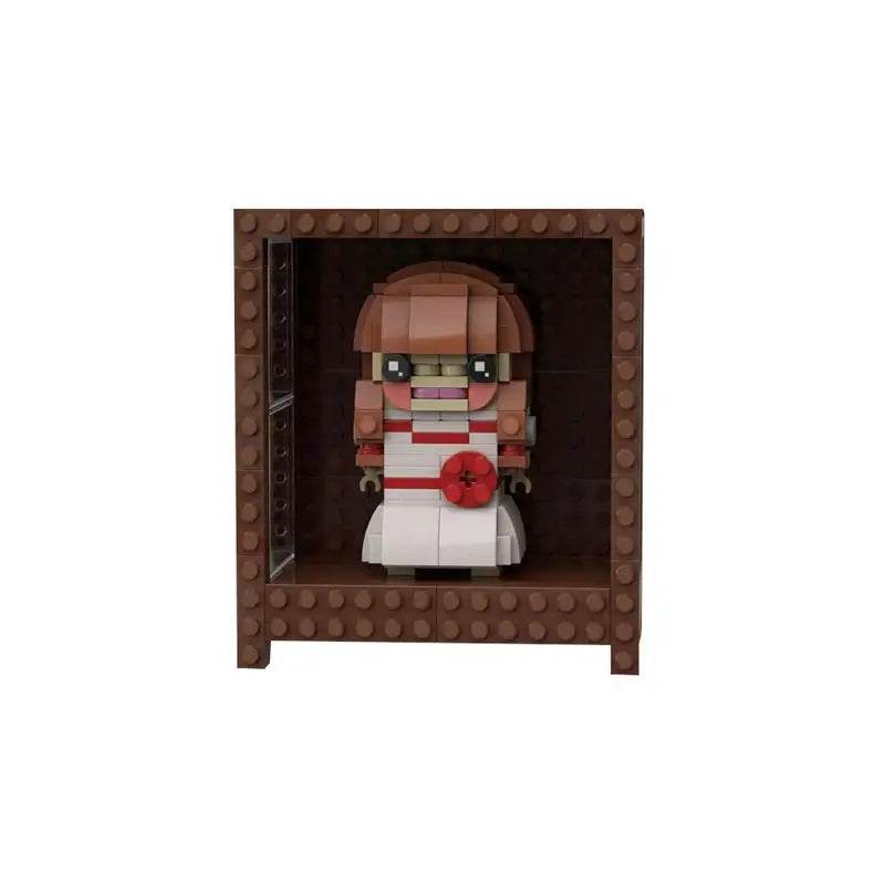 MOC BrickheadZ Annabelle Model Building Blocks Horror Doll Building Bricks MOC - ToylandEU