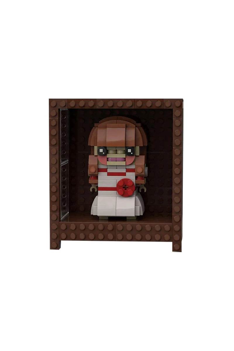 MOC BrickheadZ Annabelle Model Building Blocks Horror Doll Building Bricks MOC - ToylandEU
