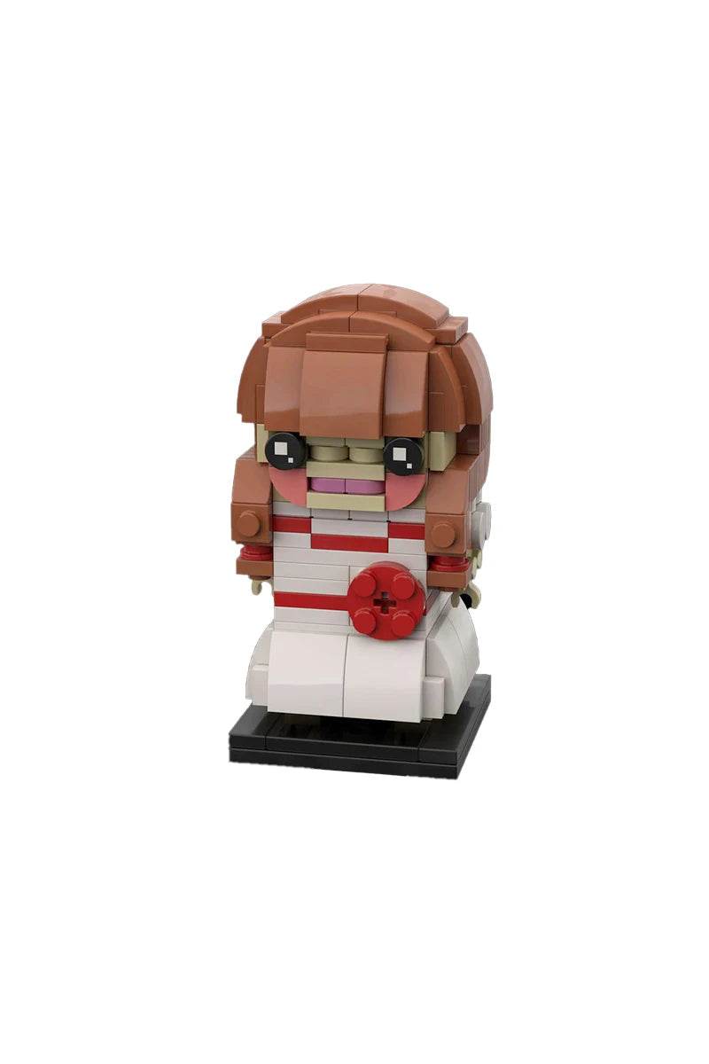 MOC BrickheadZ Annabelle Model Building Blocks Horror Doll Building Bricks MOC - ToylandEU