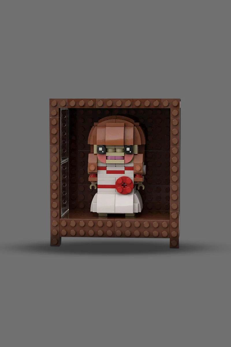 MOC BrickheadZ Annabelle Model Building Blocks Horror Doll Building Bricks MOC - ToylandEU
