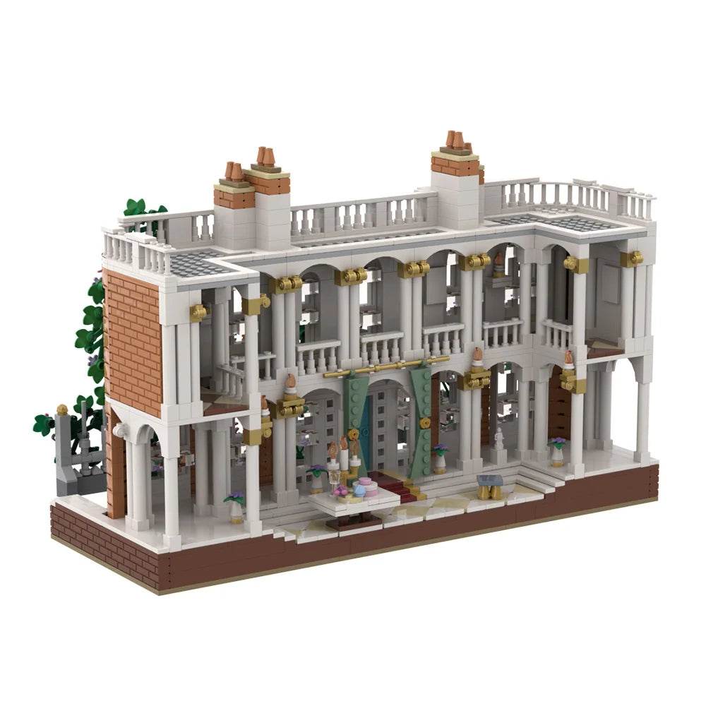 MOC Bridgertones Art Museum Model Building Blocks Gift Building Bricks MOC - ToylandEU