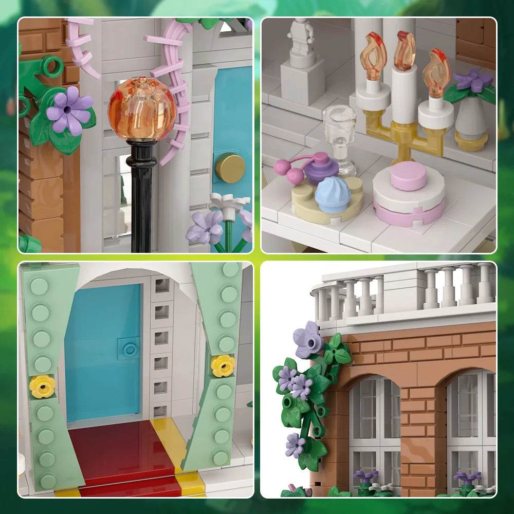 MOC Bridgertones Art Museum Model Building Blocks Gift Building Bricks MOC - ToylandEU