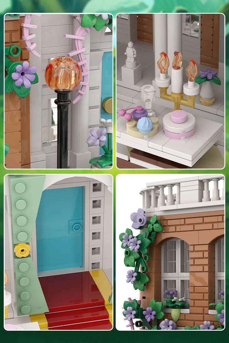 MOC Bridgertones Art Museum Model Building Blocks Gift Building Bricks MOC - ToylandEU