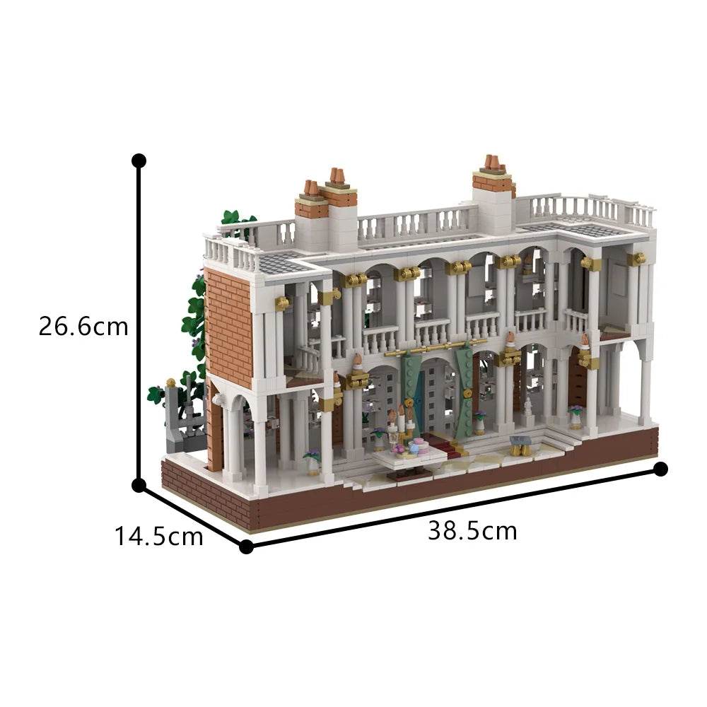 MOC Bridgertones Art Museum Model Building Blocks Gift Building Bricks MOC - ToylandEU