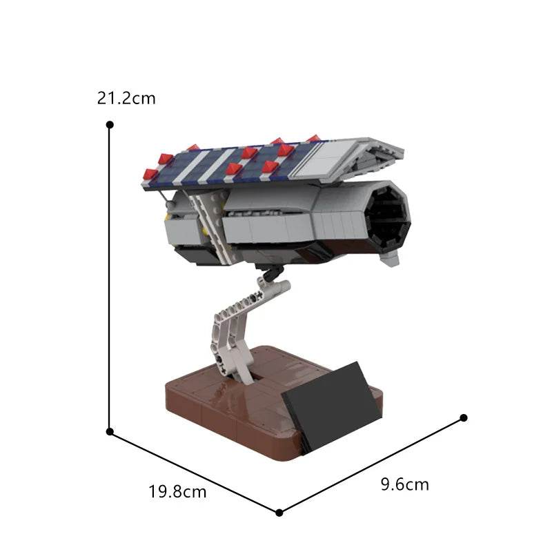 MOC BuildMoc Kepler Space Telescope Building Block Set STEM Gift Building Bricks MOC - ToylandEU