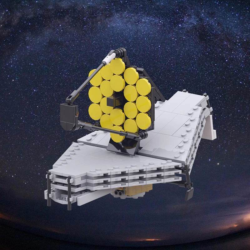 MOC BuildMoc Kepler Space Telescope Building Block Set STEM Gift Building Bricks MOC - ToylandEU
