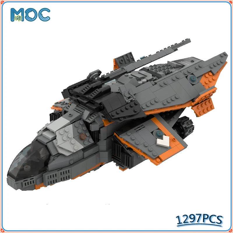 MOC Building Block Diamondback Explorer Space Shuttle Model 1297PCS Building Bricks MOC - ToylandEU