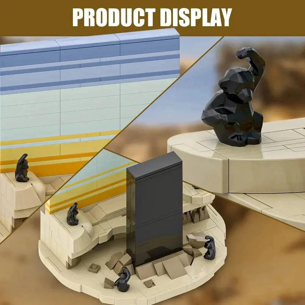  MOC MOC 2001 A Space Odyssey Postcard Model Building Blocks Gift Building Bricks MOC -  ToylandEU™