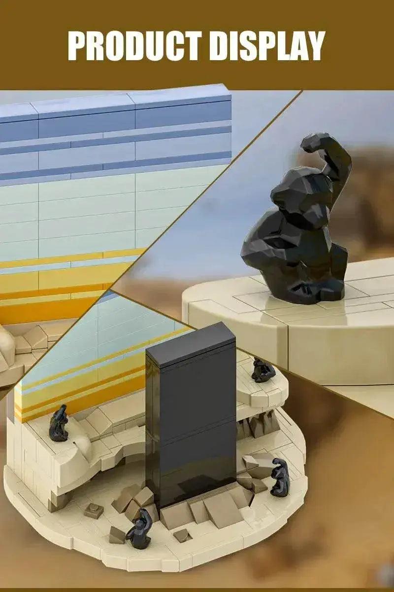  MOC MOC 2001 A Space Odyssey Postcard Model Building Blocks Gift Building Bricks MOC -  ToylandEU™