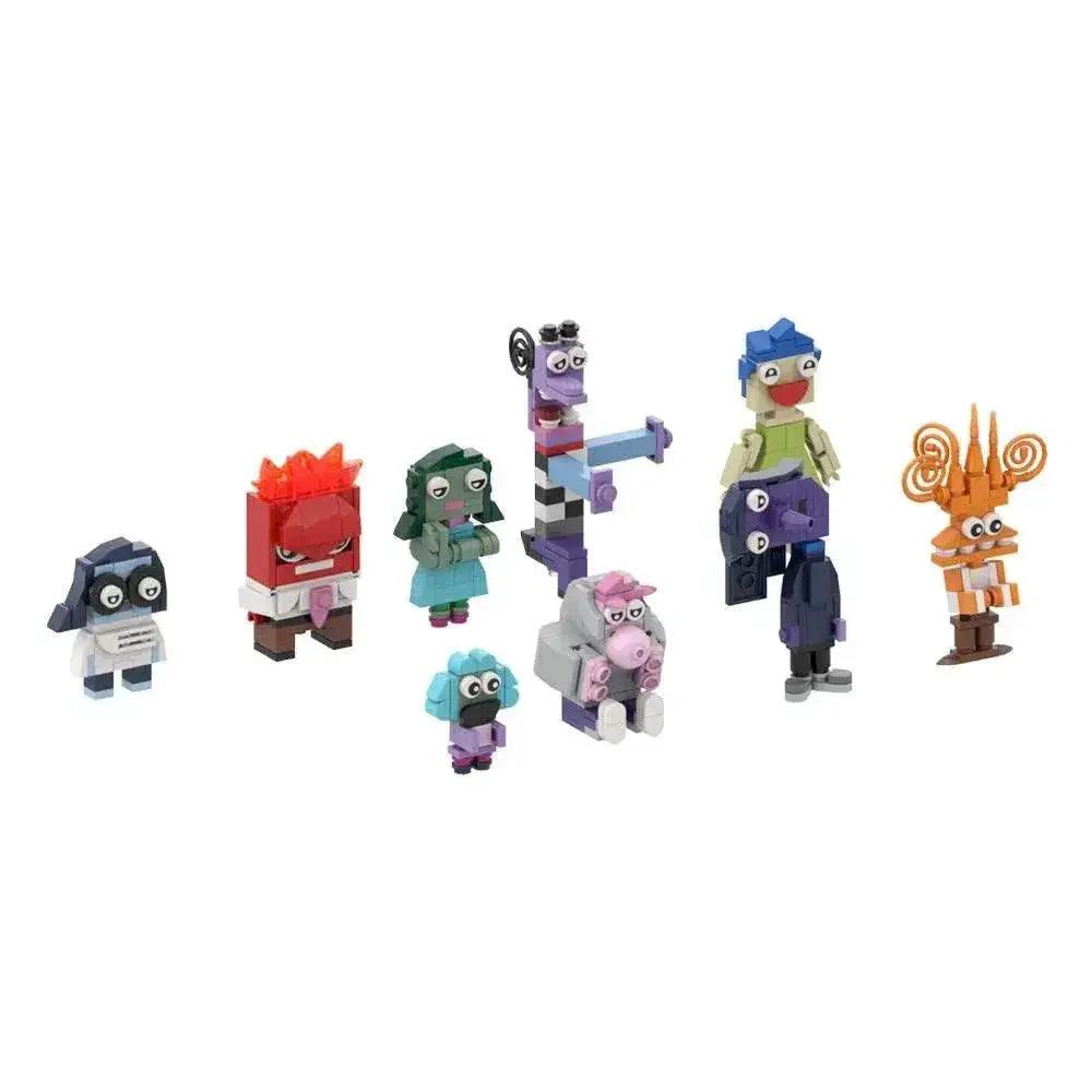  MOC MOC Animated Movie Brain Emotion Model Building Blocks Toys Building Bricks MOC -  ToylandEU™