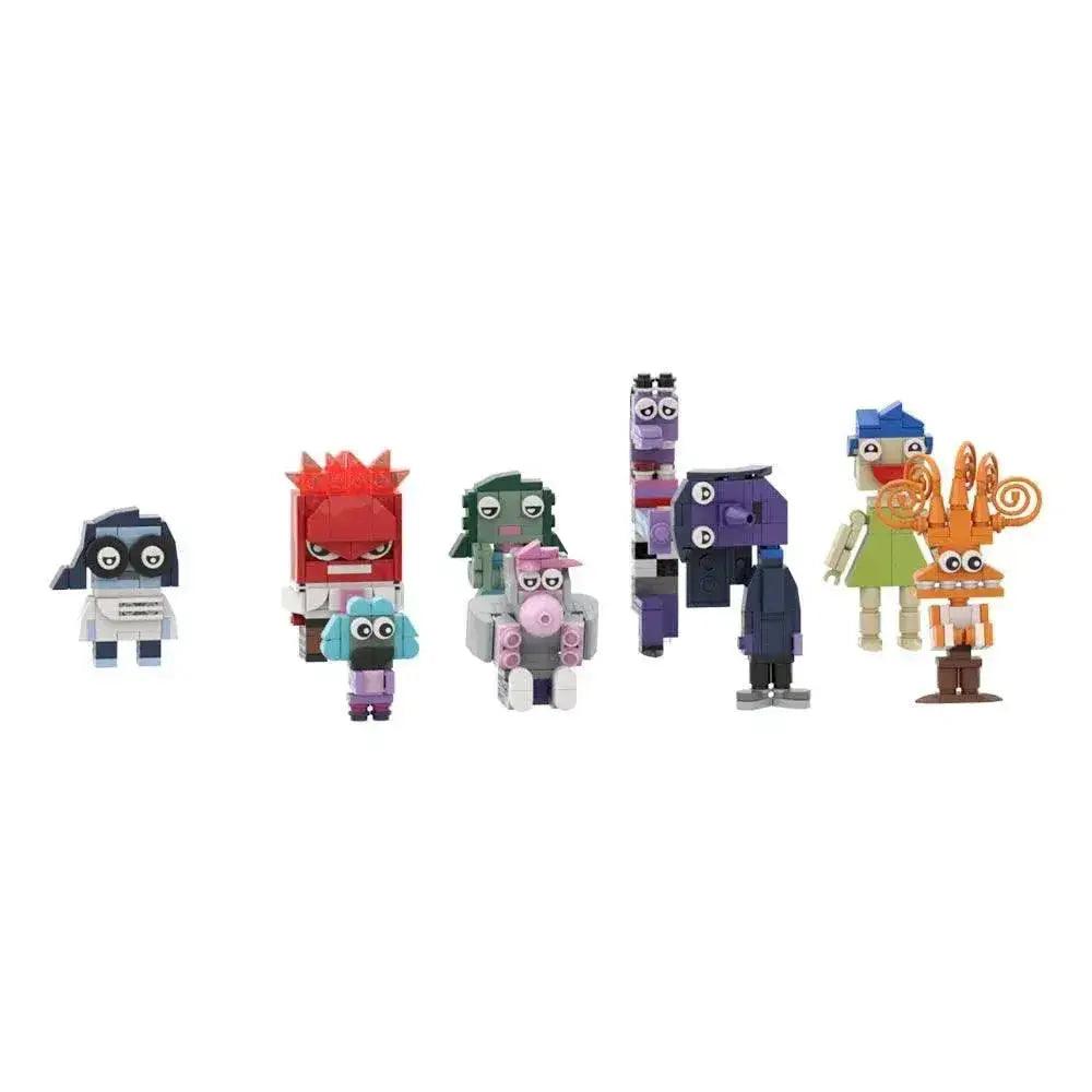  MOC MOC Animated Movie Brain Emotion Model Building Blocks Toys Building Bricks MOC -  ToylandEU™