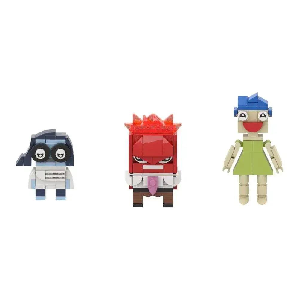 MOC MOC Animated Movie Brain Emotion Model Building Blocks Toys Building Bricks MOC -  ToylandEU™