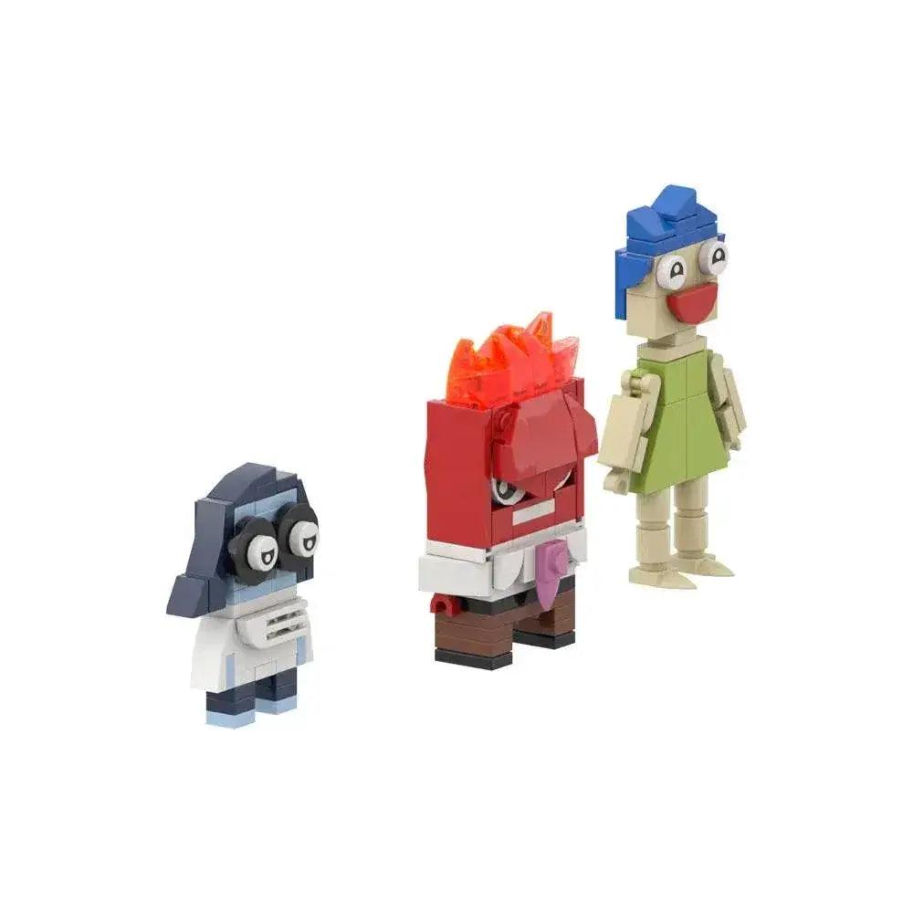  MOC MOC Animated Movie Brain Emotion Model Building Blocks Toys Building Bricks MOC -  ToylandEU™