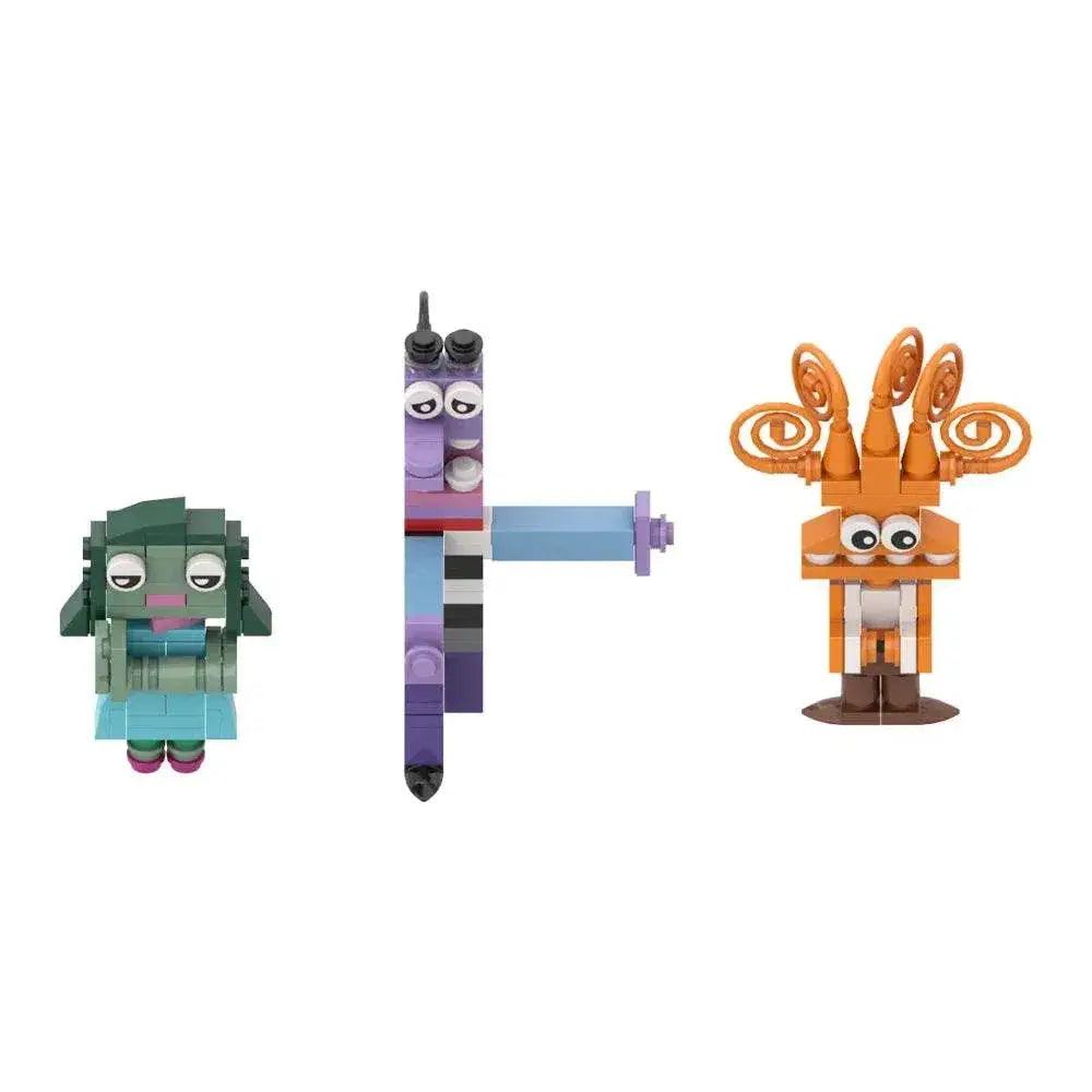  MOC MOC Animated Movie Brain Emotion Model Building Blocks Toys Building Bricks MOC -  ToylandEU™