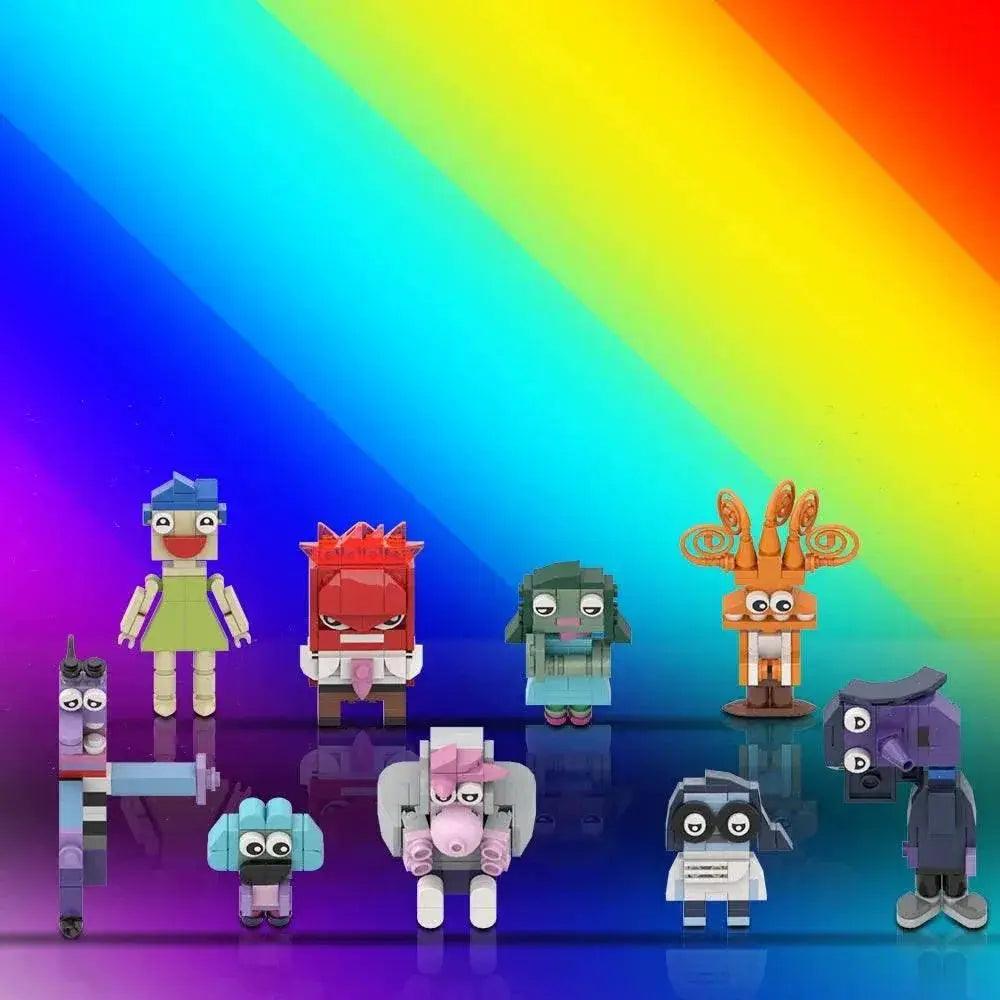  MOC MOC Animated Movie Brain Emotion Model Building Blocks Toys Building Bricks MOC -  ToylandEU™