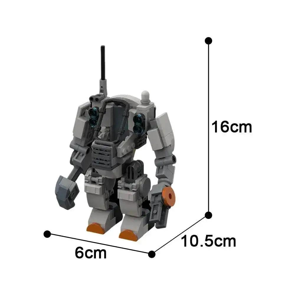  MOC Beefed-up City Space Construction Mech Model Brick Building Bricks MOC -  ToylandEU™