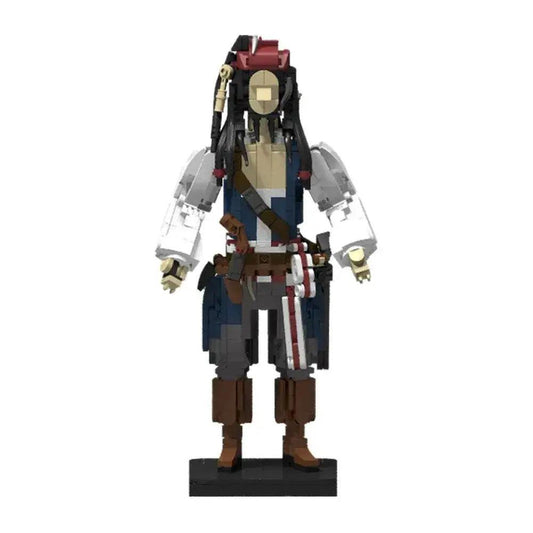 MOC MOC Captain Jack Sparrow Figurine Model Building Blocks Gift Building Bricks MOC -  ToylandEU™
