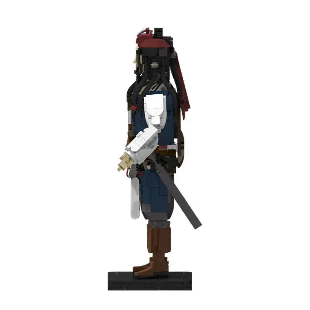  MOC MOC Captain Jack Sparrow Figurine Model Building Blocks Gift Building Bricks MOC -  ToylandEU™