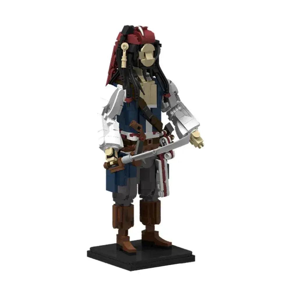  MOC MOC Captain Jack Sparrow Figurine Model Building Blocks Gift Building Bricks MOC -  ToylandEU™