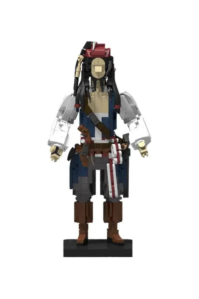  MOC MOC Captain Jack Sparrow Figurine Model Building Blocks Gift Building Bricks MOC -  ToylandEU™