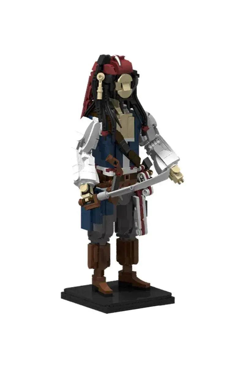  MOC MOC Captain Jack Sparrow Figurine Model Building Blocks Gift Building Bricks MOC -  ToylandEU™