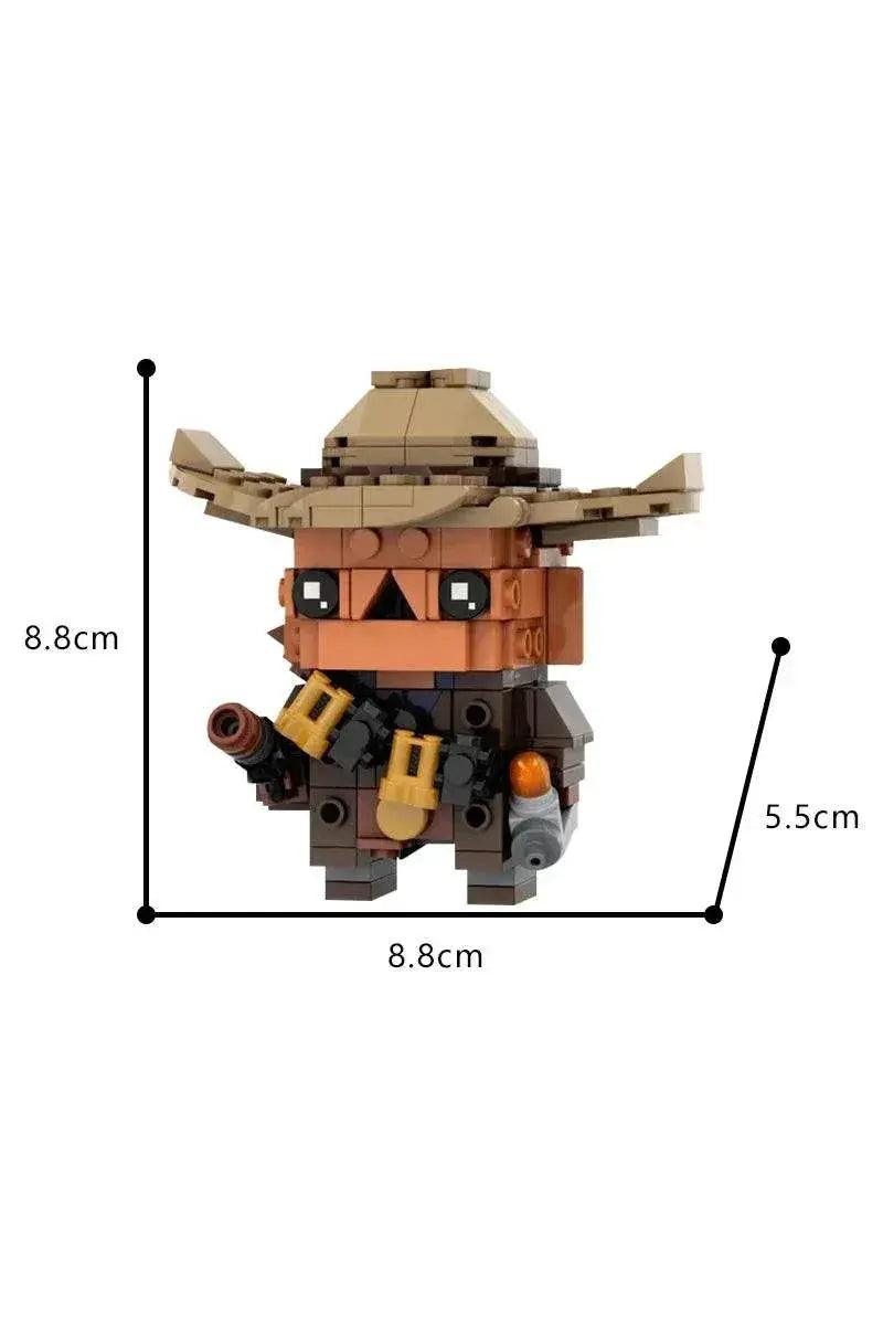  MOC MOC Ghoul Brickhead Model Building Blocks Gift Mini Figure Building Bricks MOC -  ToylandEU™