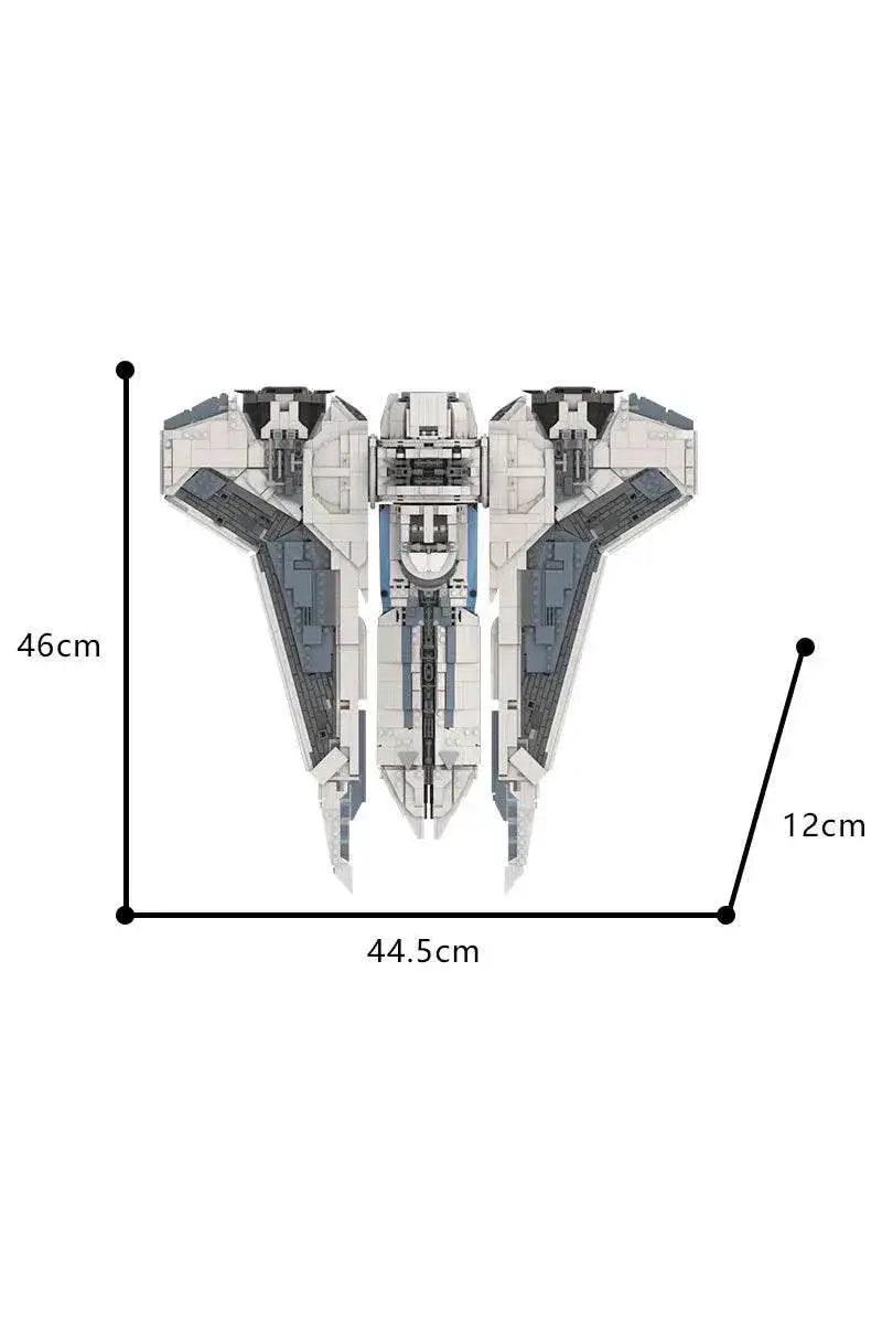  MOC MOC Kom'rk-class Fighter Transport Model Building Blocks Gift Building Bricks MOC -  ToylandEU™
