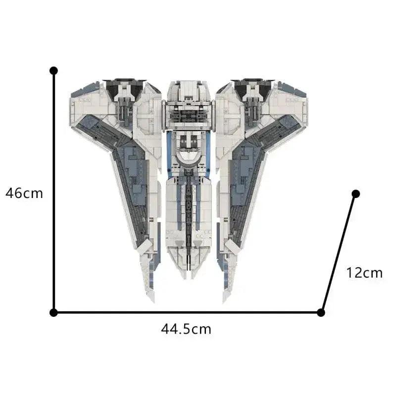  MOC MOC Kom'rk-class Fighter Transport Model Building Blocks Gift Building Bricks MOC -  ToylandEU™
