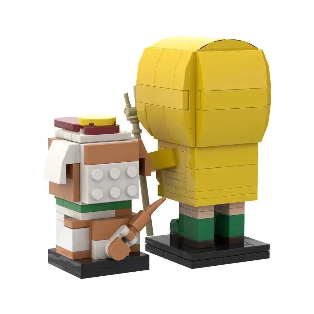  MOC MOC Luce BrickheadZ Model Building Blocks Anime Girl Figure Building Bricks MOC -  ToylandEU™