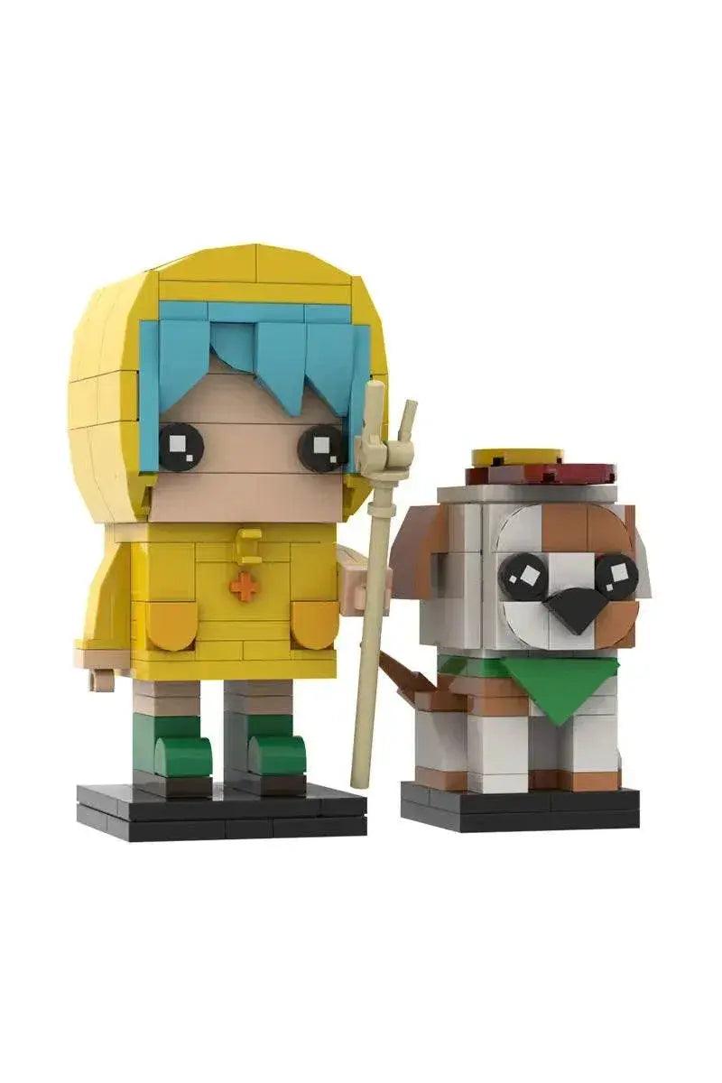  MOC MOC Luce BrickheadZ Model Building Blocks Anime Girl Figure Building Bricks MOC -  ToylandEU™