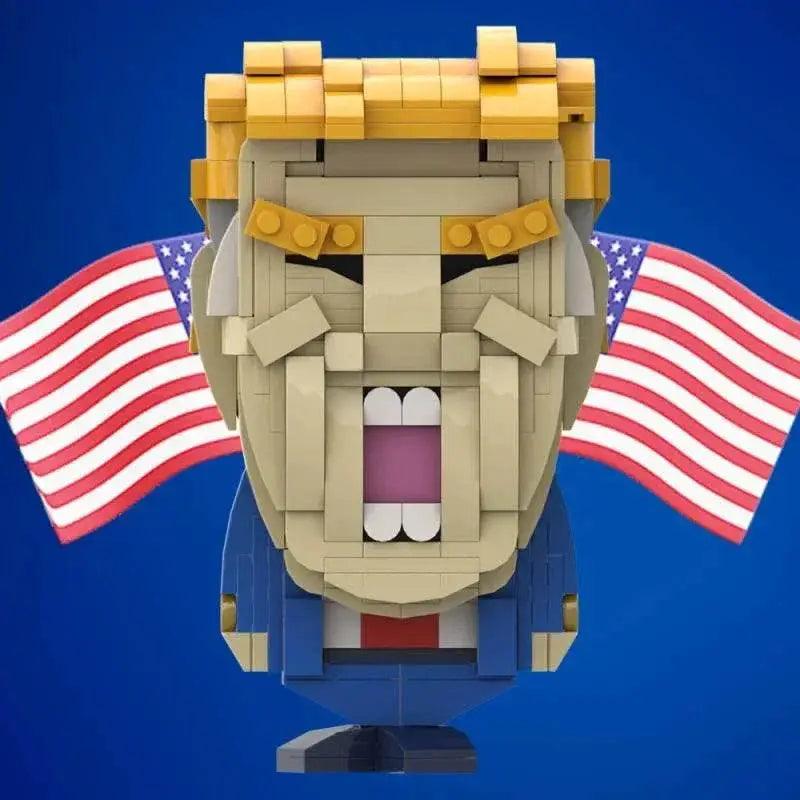  MOC Donald Trump Model Building Block Set for Creative Kids Building Bricks MOC -  ToylandEU™
