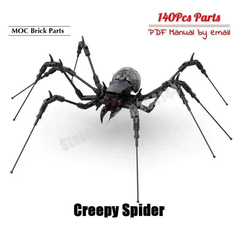  MOC Magical Creepy Spider Araneid Black Scorpion Building Blocks -  ToylandEU™